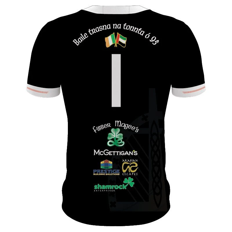 Dubai Celts Alternative Jersey (Black) 4 Dubai Celts Alternative Jersey (Black) - Image 2