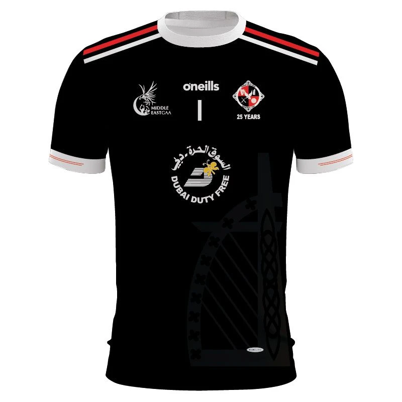 Dubai Celts Women's Fit Alternative Jersey (Black) 3 Dubai Celts Women's Fit Alternative Jersey (Black)