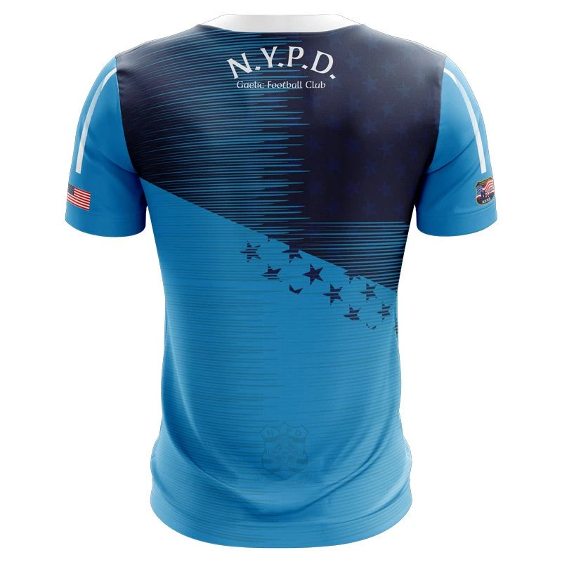 NYPD GAA Player Fit Jersey - Dublin 4 NYPD GAA Player Fit Jersey - Dublin - Image 2