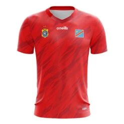 Democratic Republic Of Congo Red Goalkeeper Jersey 2022
