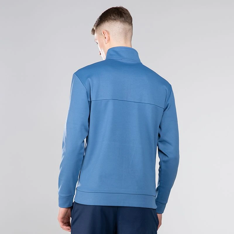 Men's Zack Technical Fleece Half Zip Top Blue / Silver 4 Men's Zack Technical Fleece Half Zip Top Blue / Silver - Image 2