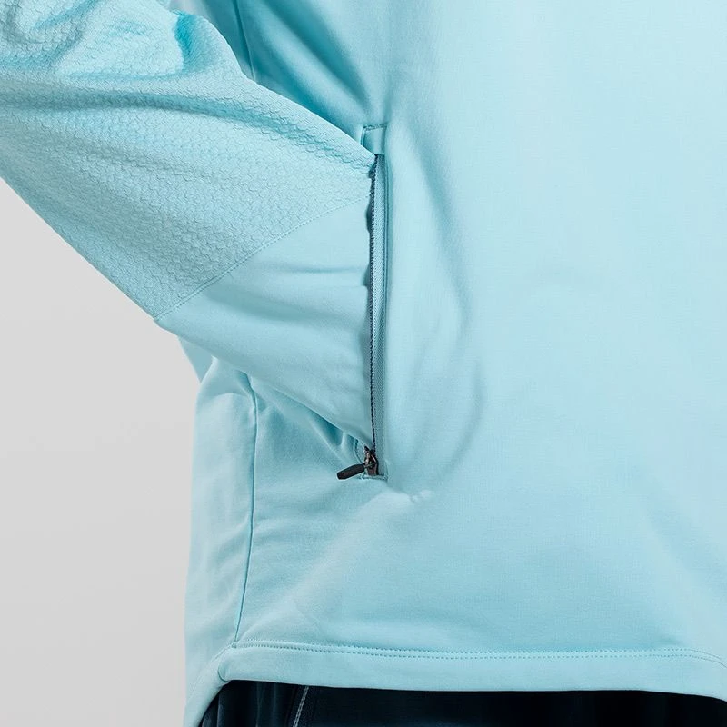 O'Neills Men's Adapt Brushed Half Zip Top Blue / Marine 8 O'Neills Men's Adapt Brushed Half Zip Top Blue / Marine - Image 6