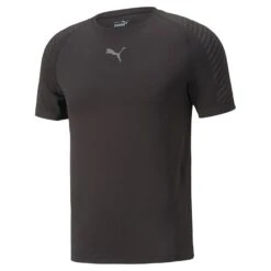 Puma Men's Formknit Seamless Training T-Shirt Black -Guin Sales Store 521556 01