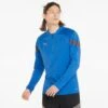Puma Men's TeamFINAL Training Quarter Zip Top Electric Blue Lemonade / Smoked Pearl / Silver 1 Puma Men's TeamFINAL Training Quarter Zip Top Electric Blue Lemonade / Smoked Pearl / Silver -Guin Sales Store 657375 02 mod01