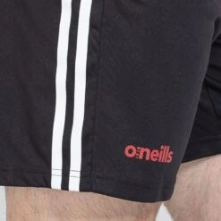 Men's Dolmen Training Shorts Black / Red / White -Guin Sales Store am3a0068 5