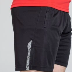 Men's Cody Training Shorts Black / Red / Grey -Guin Sales Store am3a0099
