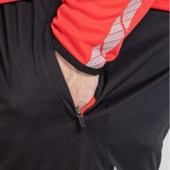 Men's Cody Training Shorts Black / Red / Grey -Guin Sales Store am3a0101 1