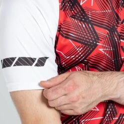 Men's Coby T-Shirt White / Black / Red -Guin Sales Store am3a0113 1