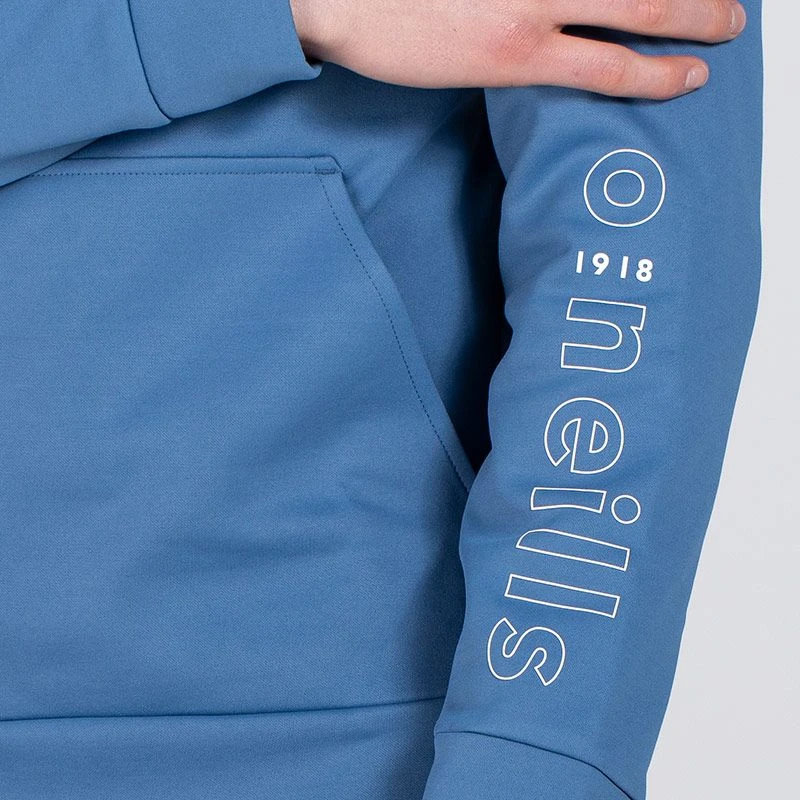 Men's Zack Technical Fleece Half Zip Top Blue / Silver 9 Men's Zack Technical Fleece Half Zip Top Blue / Silver - Image 7