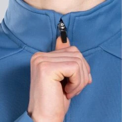 Men's Zack Technical Fleece Half Zip Top Blue / Silver 11 Men's Zack Technical Fleece Half Zip Top Blue / Silver -Guin Sales Store am3a0308