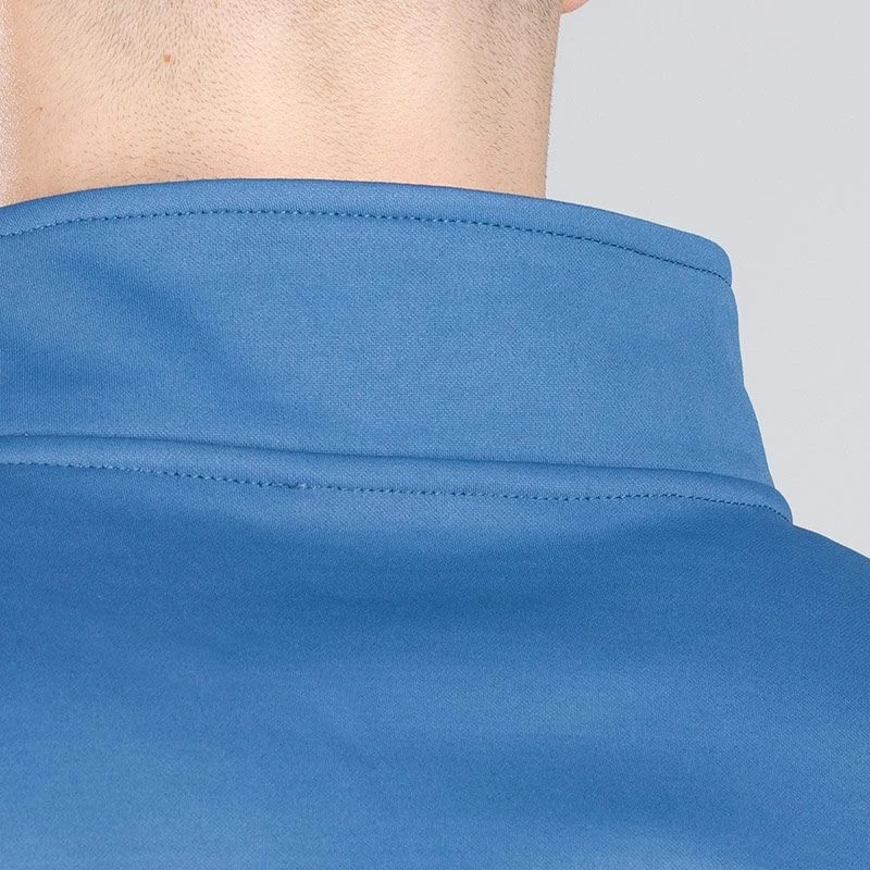 Men's Zack Technical Fleece Half Zip Top Blue / Silver 8 Men's Zack Technical Fleece Half Zip Top Blue / Silver - Image 6