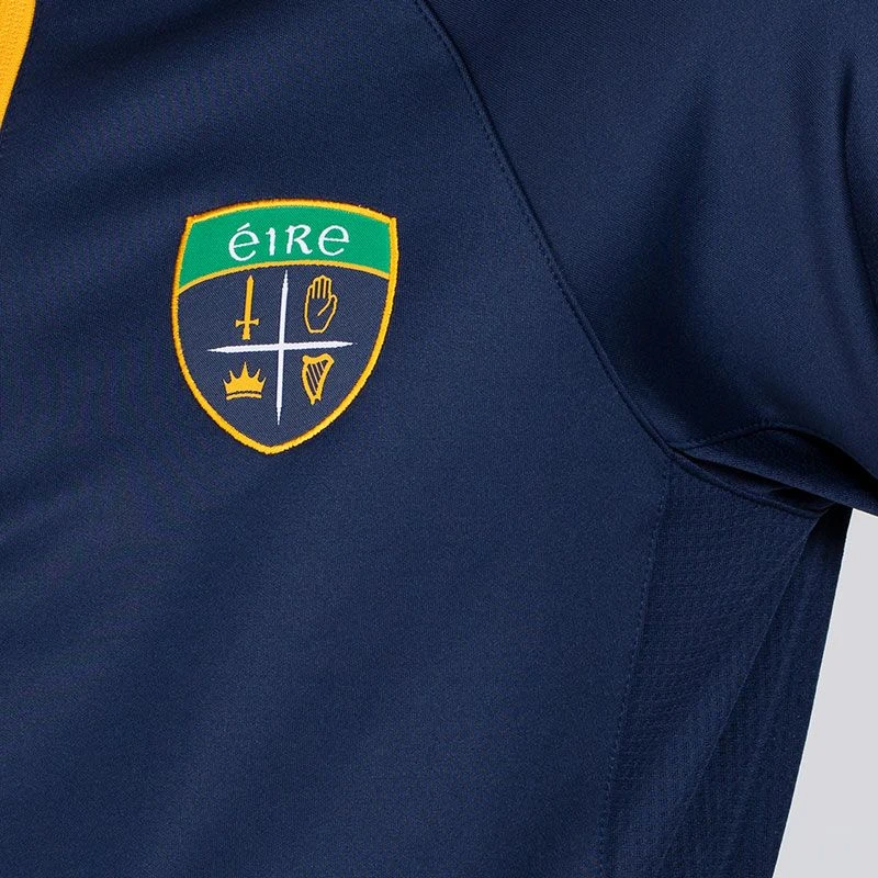 Men's Ohio Éire Hybrid Half Zip Top Marine / Green / Amber 6 Men's Ohio Éire Hybrid Half Zip Top Marine / Green / Amber - Image 4