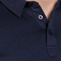 Men's Pima Cotton Polo Shirt Marine -Guin Sales Store am3a1662