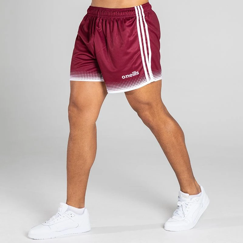 Nelson Shorts Maroon / White 3 Nelson Shorts Maroon / White