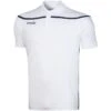 Men's Auckland Polo Shirt White / Navy -Guin Sales Store auckland k20 polo wht mar 1 1