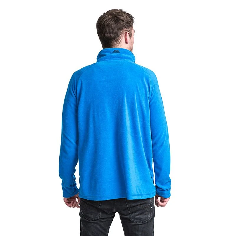 Trespass Men's Half Zip Microfleece Blackford Bright Blue 4 Trespass Men's Half Zip Microfleece Blackford Bright Blue - Image 2