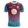 Clann Na HOman Women's Fit LGFA Jersey (Maroon) -Guin Sales Store clannnahoman 3d lgfa jersey maroon front