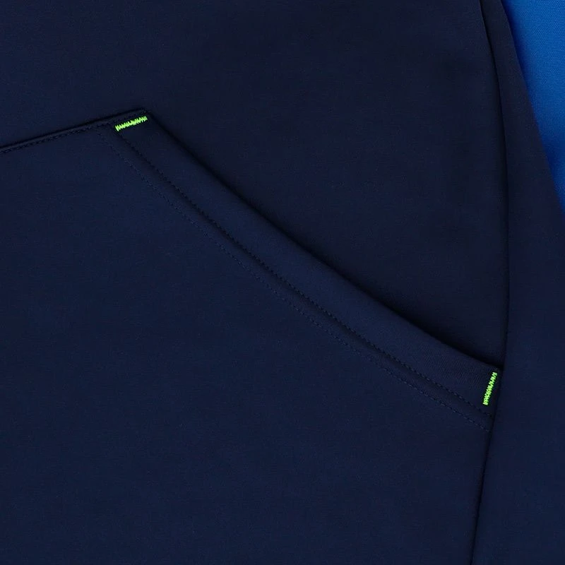 Men's Cody Hybrid Overhead Hoodie Royal / Marine / Green - Image 6