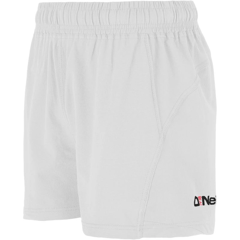 Men's Cyclone Rugby Shorts White 3 Men's Cyclone Rugby Shorts White