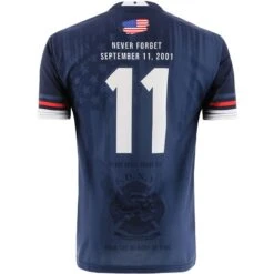 FDNY GAA 911 20th Anniversary Jersey 10 FDNY GAA 911 20th Anniversary Jersey -Guin Sales Store fdny tf never forget september 11 2001 jersey navy collar 2
