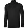 Men's Foyle Brushed Half Zip Black 2 Men's Foyle Brushed Half Zip Black -Guin Sales Store foyle hz blk 1