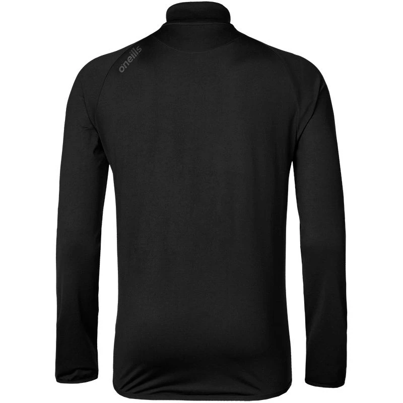 Men's Foyle Brushed Half Zip Black 4 Men's Foyle Brushed Half Zip Black - Image 2