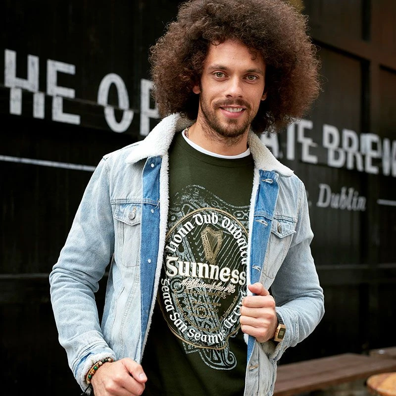 Guinness Classic Tee Irish Label Bottle 5 Guinness Classic Tee Irish Label Bottle - Image 3