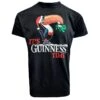 Guinness Men's Christmas Toucan T-Shirt Black -Guin Sales Store g1315 01 1