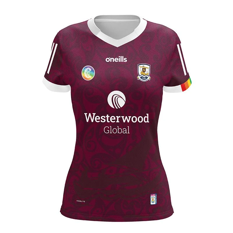 Galway Camogie Home Jersey 2023 3 Galway Camogie Home Jersey 2023