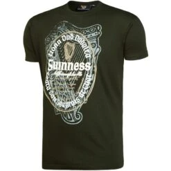 Guinness Classic Tee Irish Label Bottle