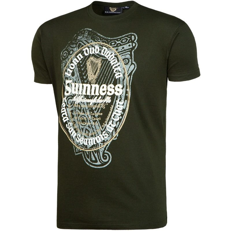 Guinness Classic Tee Irish Label Bottle 3 Guinness Classic Tee Irish Label Bottle