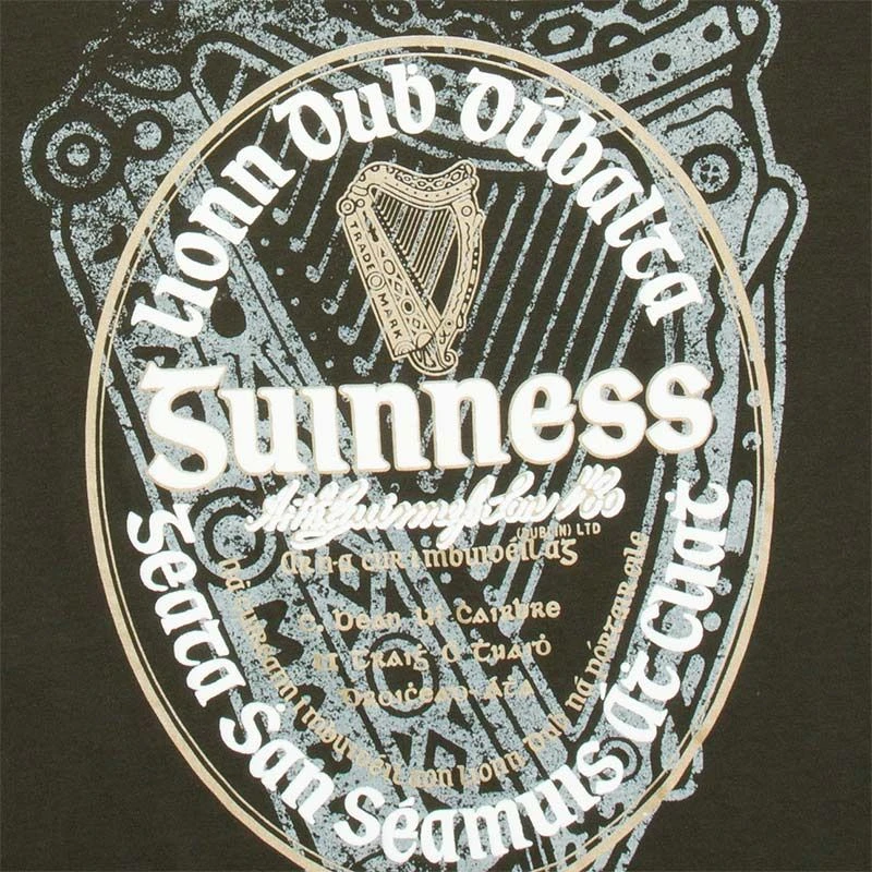 Guinness Classic Tee Irish Label Bottle 6 Guinness Classic Tee Irish Label Bottle - Image 4
