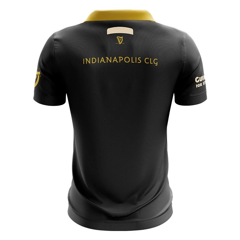Indianapolis GAA Short Sleeve Training Top 2022 (Guinness) 4 Indianapolis GAA Short Sleeve Training Top 2022 (Guinness) - Image 2