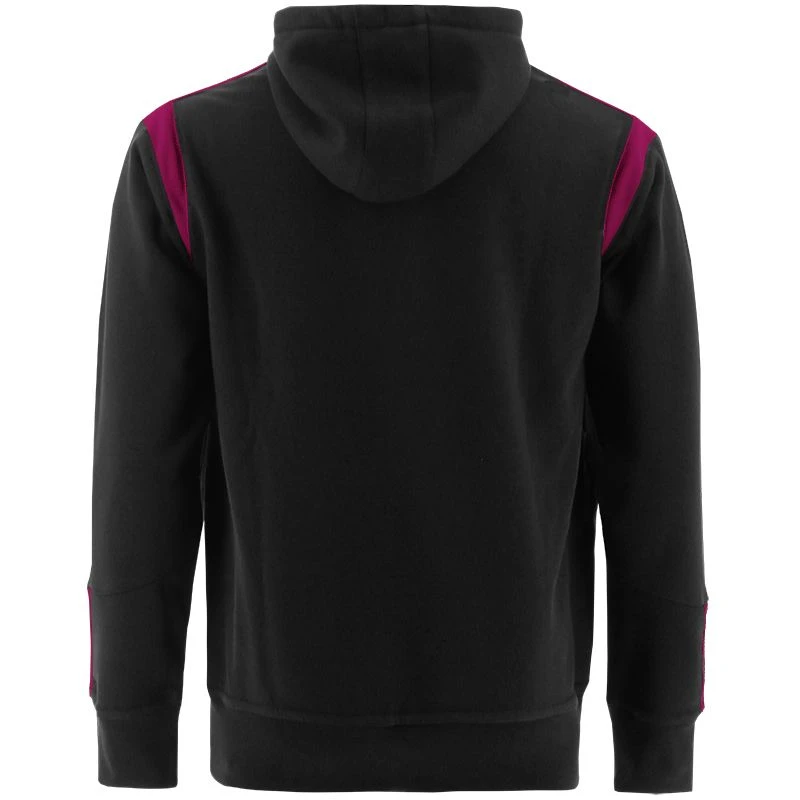 Men's Loxton Hooded Top Black / Maroon 4 Men's Loxton Hooded Top Black / Maroon - Image 2