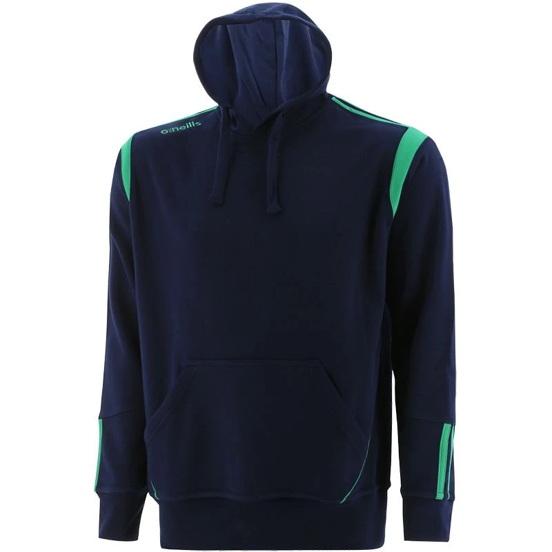 Men's Loxton Hooded Top Marine / Green 4 Men's Loxton Hooded Top Marine / Green - Image 2