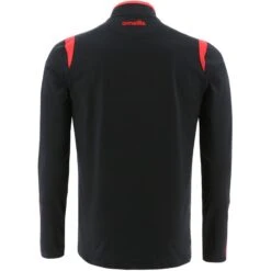 Men's Loxton Brushed Half Zip Top Black / Red -Guin Sales Store loxton 122 hz brush top blk red 2