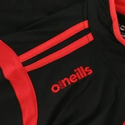 Men's Loxton Brushed Half Zip Top Black / Red -Guin Sales Store loxton 122 hz brush top blk red 4