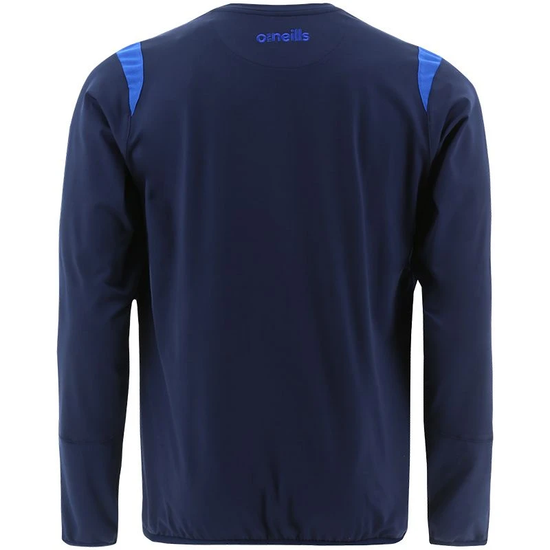 Men's Loxton Brushed Crew Neck Top Marine / Royal 4 Men's Loxton Brushed Crew Neck Top Marine / Royal - Image 2