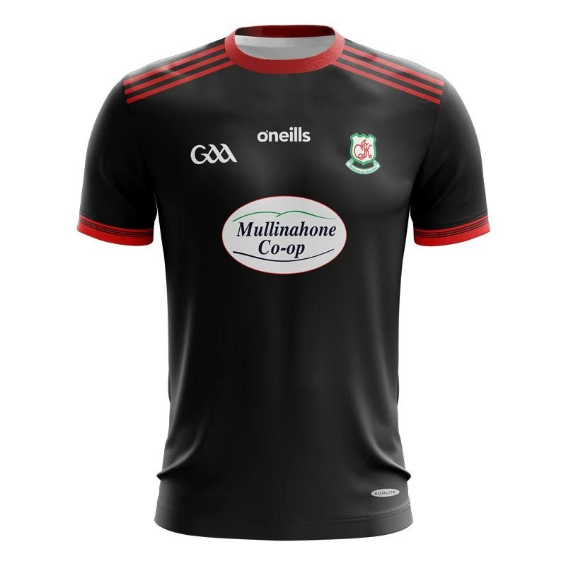 Mullinahone GAA Women's Fit Jersey (Black) 3 Mullinahone GAA Women's Fit Jersey (Black)