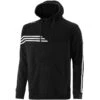 Men's Nevis Fleece Overhead Hoodie Black / White -Guin Sales Store nevis 011 flc hoodie blk wht 3s 1