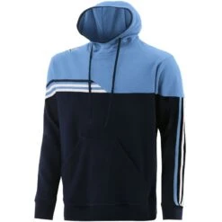 Men's Nevis Fleece Overhead Hoodie Marine / Sky / White
