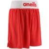 Men's Knockout Boxing Shorts Red / White -Guin Sales Store oneills boxing shorts red wht 1