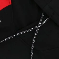 Men's Oslo Fleece Pullover Hoodie Black / Red / White 10 Men's Oslo Fleece Pullover Hoodie Black / Red / White -Guin Sales Store oslo 011 2 gen bkrdwh adlt p4