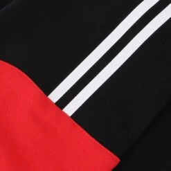 Men's Oslo Fleece Pullover Hoodie Black / Red / White 11 Men's Oslo Fleece Pullover Hoodie Black / Red / White -Guin Sales Store oslo 011 2 gen bkrdwh adlt p5