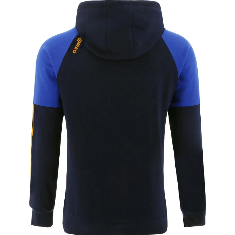 Men's Oslo Fleece Pullover Hoodie Marine / Royal / Amber 4 Men's Oslo Fleece Pullover Hoodie Marine / Royal / Amber - Image 2