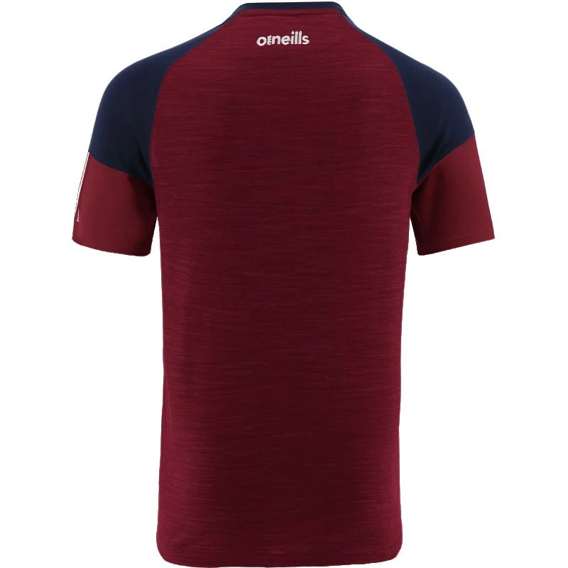 Men's Oslo T-Shirt Maroon / Marine / White 4 Men's Oslo T-Shirt Maroon / Marine / White - Image 2