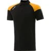 Men's Oslo Polo Shirt Black / Amber / White -Guin Sales Store oslo 061 2 gen bkamwh adlt p1 1