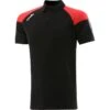 Men's Oslo Polo Shirt Black / Red / White -Guin Sales Store oslo 061 2 gen bkrdwh adlt p1 1