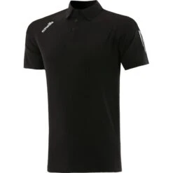 Men's Oslo Polo Shirt Black / White