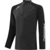 Men's Oslo Brushed Half Zip Top Black / White 2 Men's Oslo Brushed Half Zip Top Black / White -Guin Sales Store oslo 184 2 gen bkwhxx adlt p1 1
